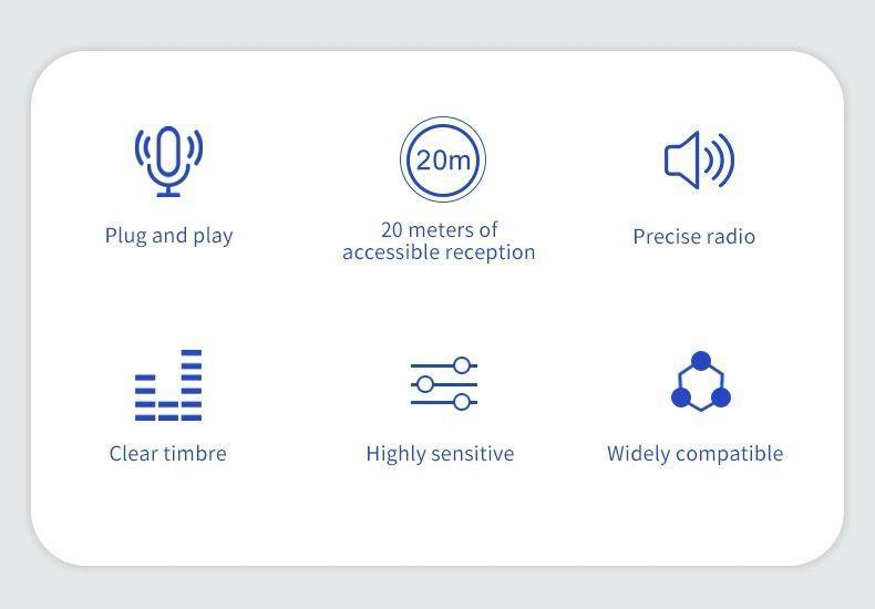 K9 Wireless Vlogging Rechargeable Microphone