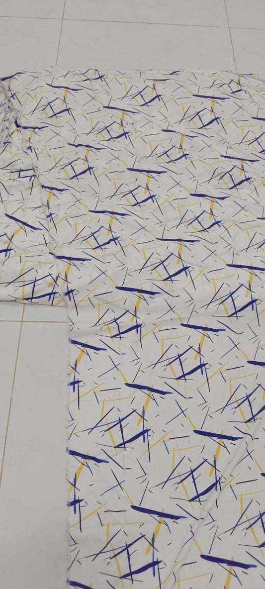 1 Pc Women's Unstitched Digital Print Shirt