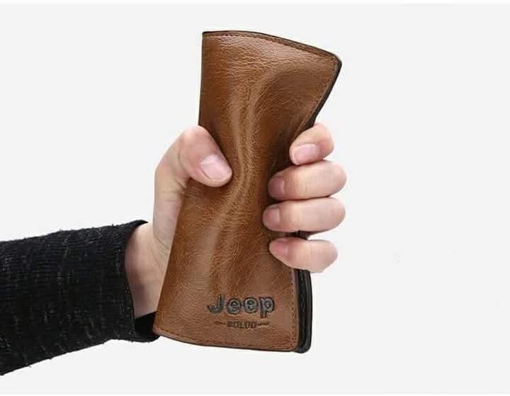 Men's Leather Wallet - Stylish & Slim with Card Pockets - 1 Pc