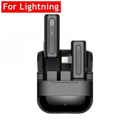 M9 Wireless Lavalier Microphone for iPhone iOS