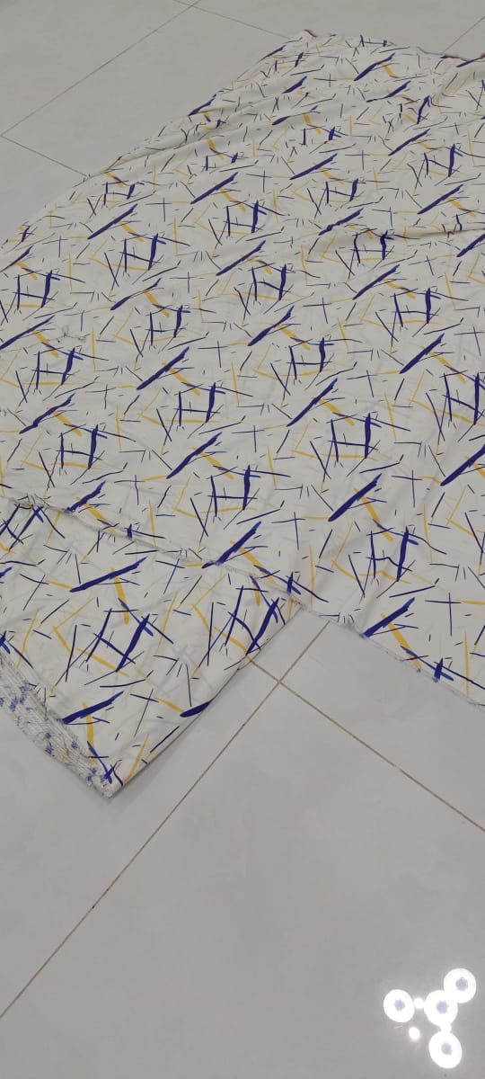 1 Pc Women's Unstitched Digital Print Shirt