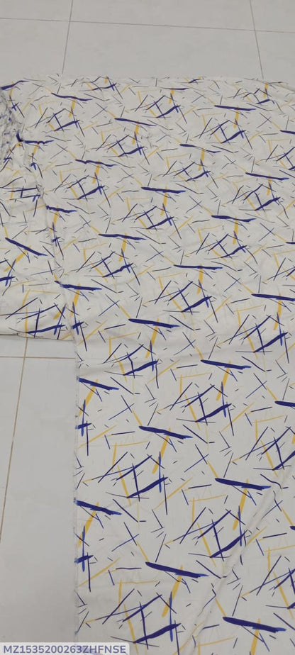 1 Pc Women's Unstitched Digital Print Shirt