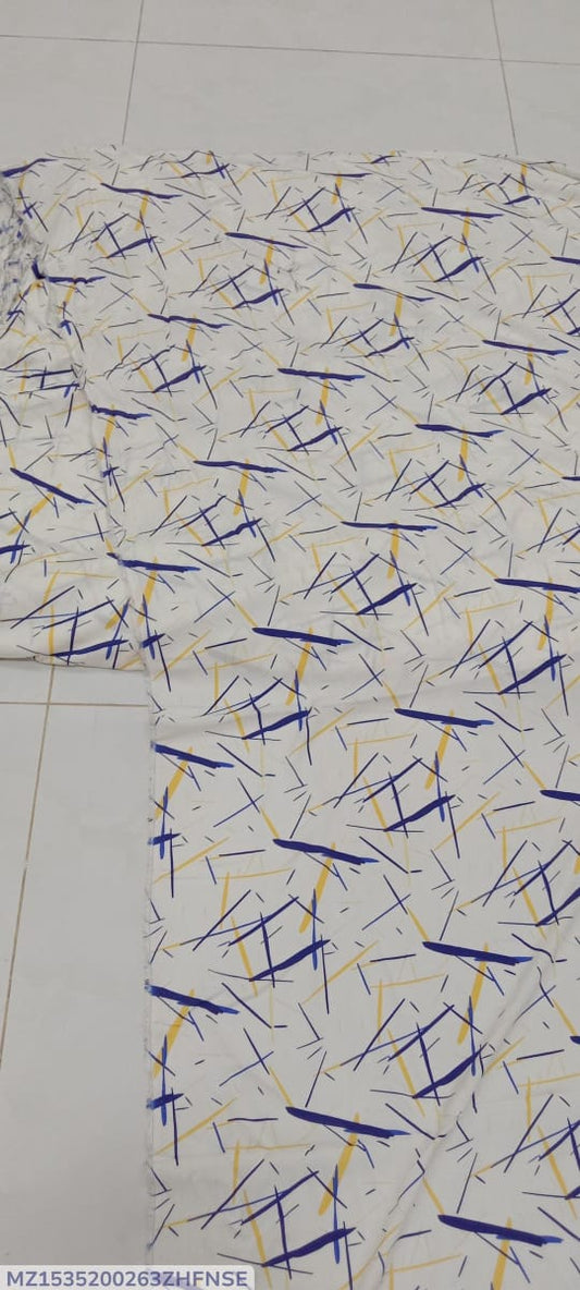 1 Pc Women's Unstitched Digital Print Shirt