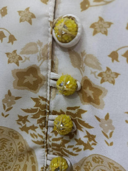 2 Pcs Women's Stitched Swiss Lawn Printed Shirt And Trouser