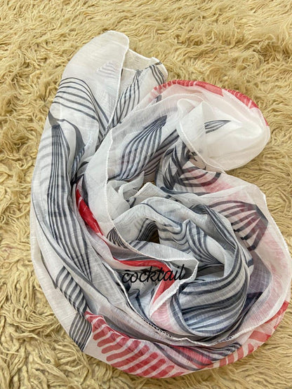 3 Pcs Women's Stitched Grip Silk Printed Kaftan Suit