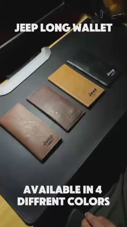 Men's Leather Wallet - Stylish & Slim with Card Pockets - 1 Pc